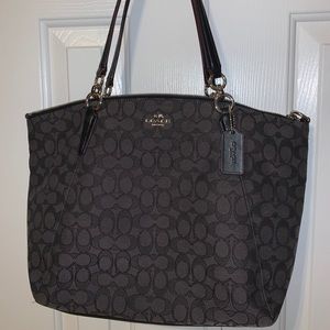 Black coach bag
